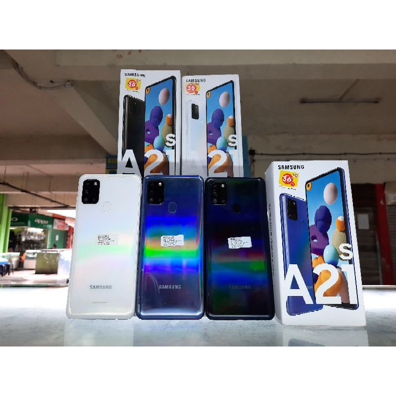 SAMSUNG GALAXY A21S 3/32 • 6/64 • 6/128 SECOND
