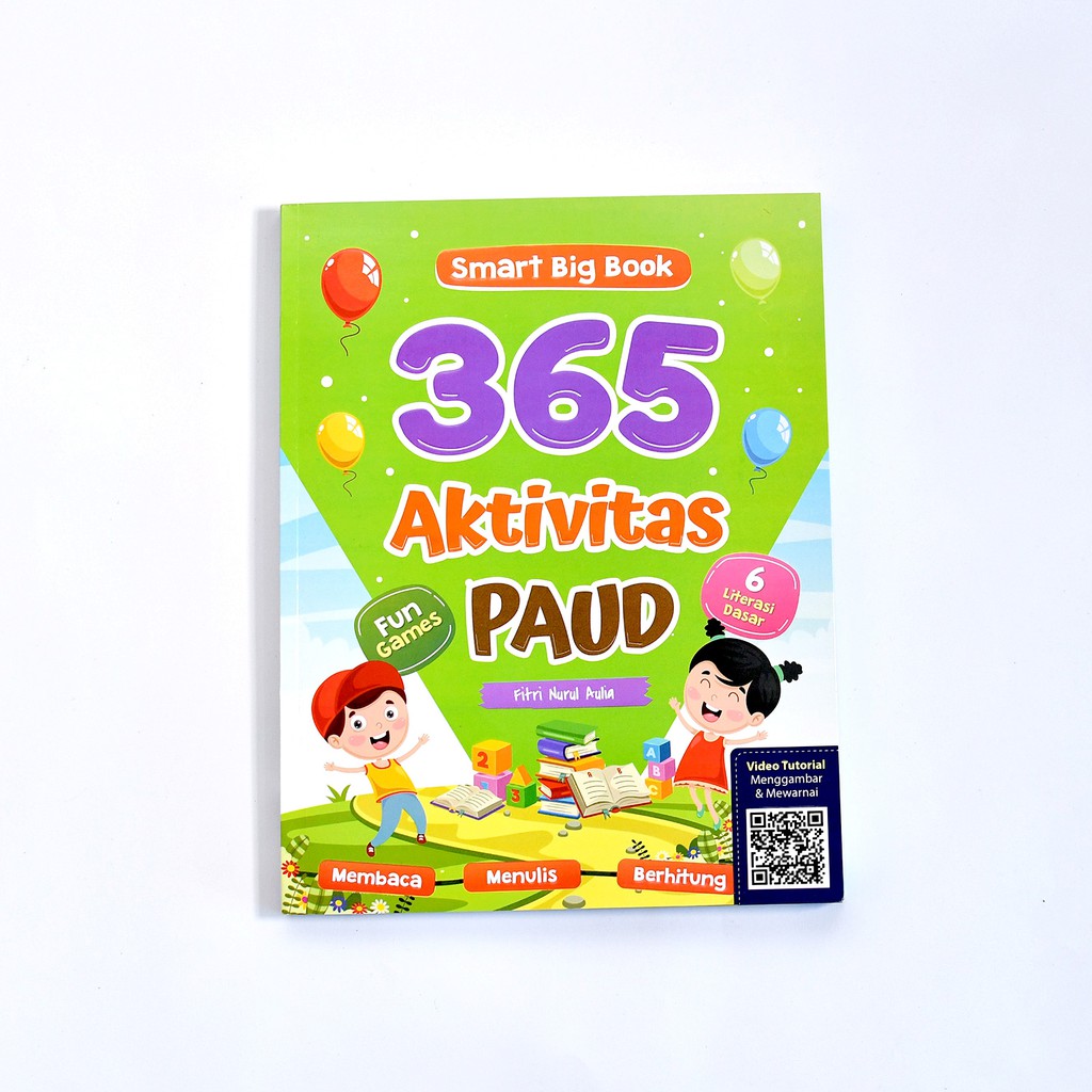 Smart Big Book 365 Aktivitas PAUD - Buku Aktivitas anak - Cikal Aksara