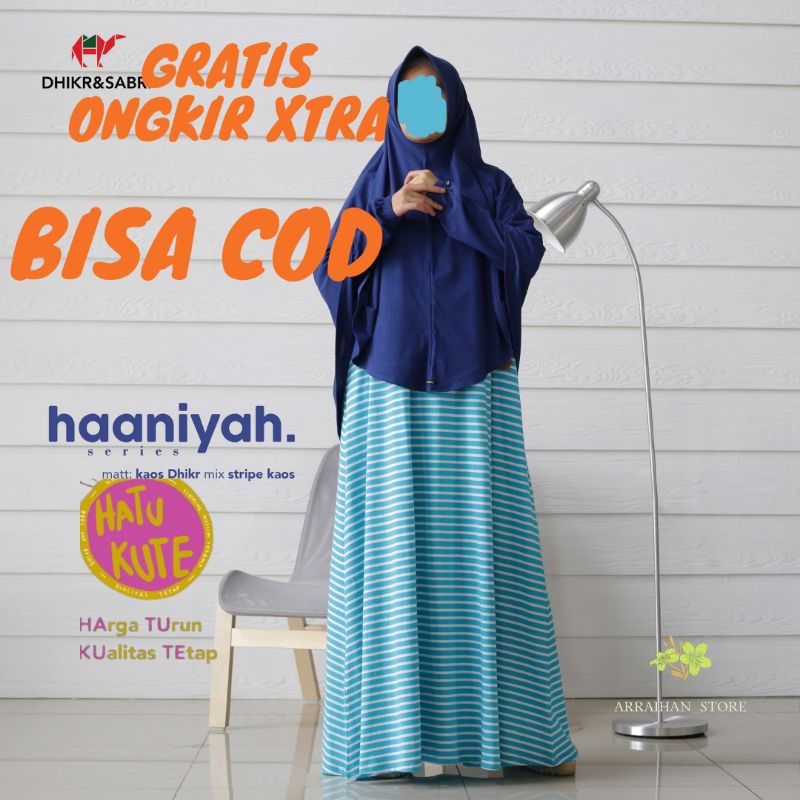 PROMO Gamis Terbaru Modern Haaniyah Dhikr&Sabr