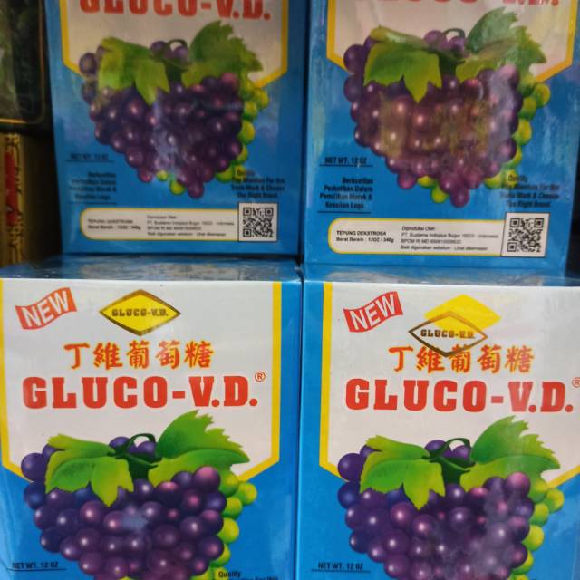 

Gluco-V.D Gluco VD Glucose D Glucolin Pengganti Gula Anggur Untuk Bayi