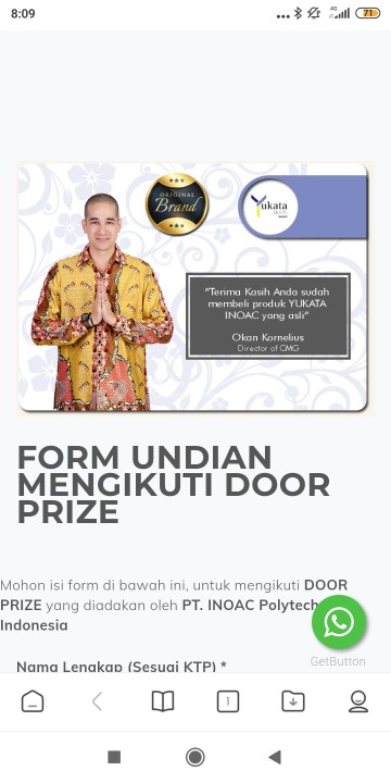 Kasur Lipat Inoac Yukata Tebal 15 Cm Anti Kempes Garansi 15 Tahun