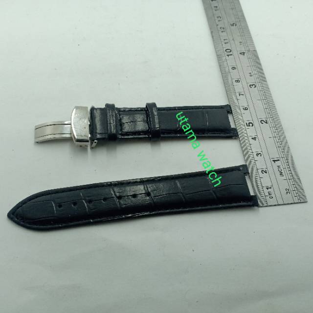 STRAP TALI JAM TANGAN GUESS COLEKSEN 22MM HITAM