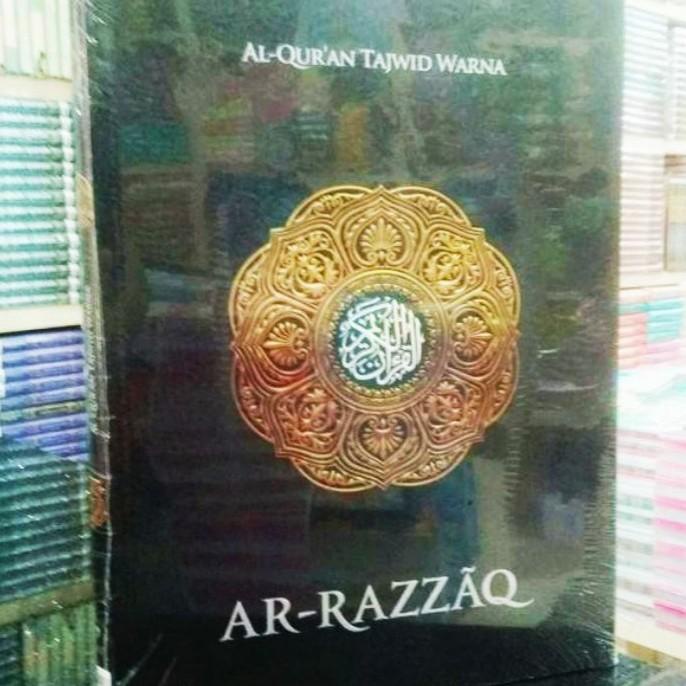 

Al Qur'an Ar Razzaq Tajwid Warna A3 Jumbo