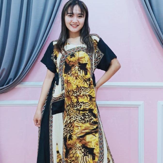 DASTER MOTIF LEOPARD / DASTER FASHION WANITA