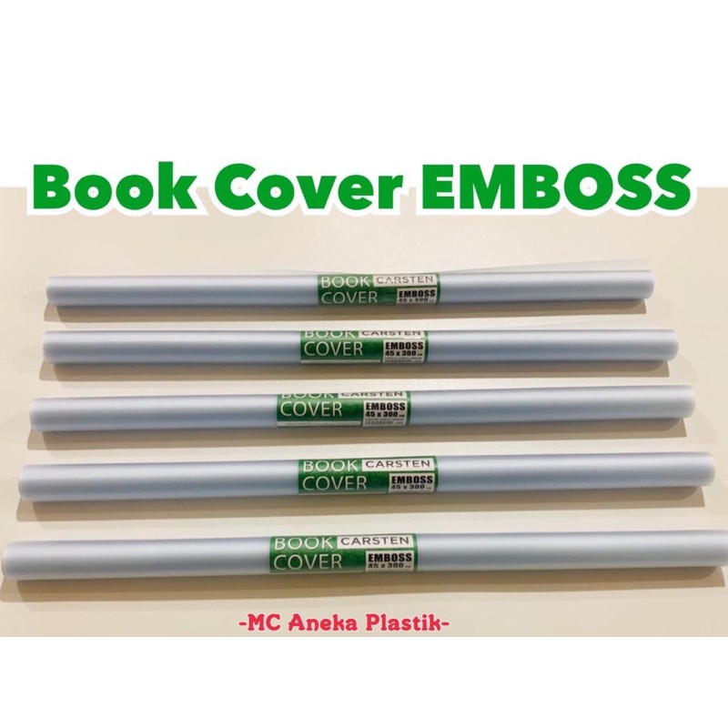 

Sampul Buku Roll Emboss CARSTEN 44cmx300cm