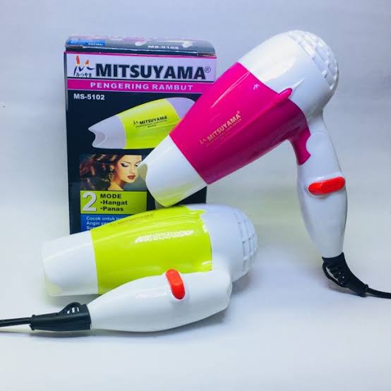 Hairdryer Rambut Pengering Rambut Merk Mitsuyama MS-5102 / Hairdryer Pengering Rambut Listrik