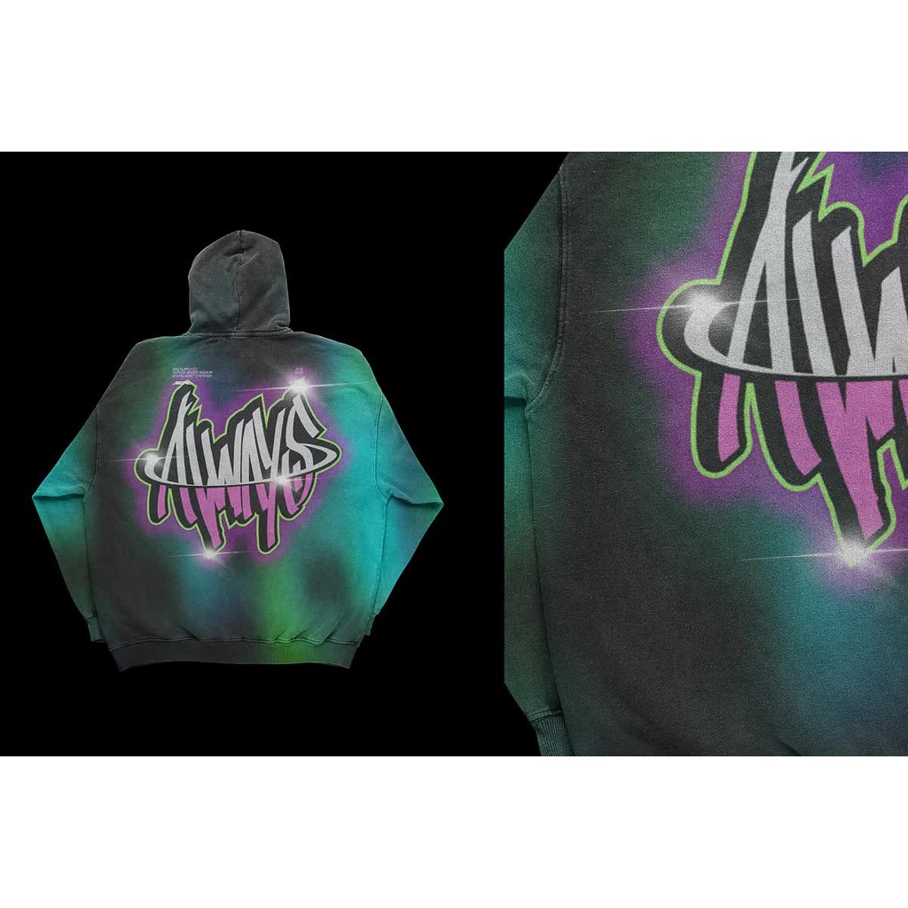 Vintage Pullover Hoodie Mockup - Photoshop