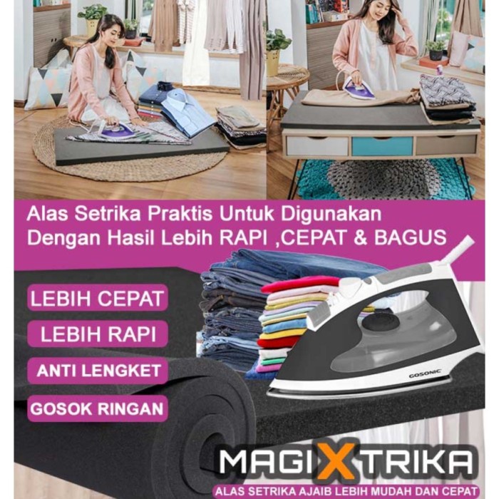BAROKAH GAMIS MAGIXTRIKA (Alas Setrika Ajaib Anti Panas Anti Lengket) Teknologi Nano