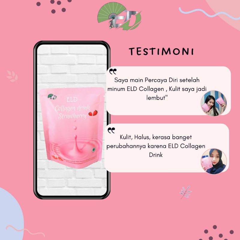 ELD COLLAGEN DRINK STRAWBERRY