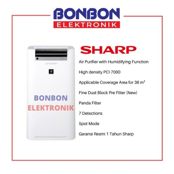 Sharp Air Purifier + Humidifier KC-G50Y-W / KC-G50Y / KCG50Y / KCG50YW