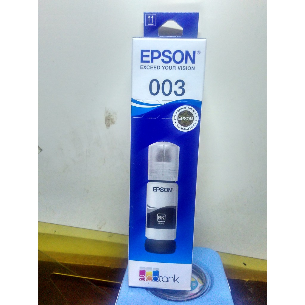 Tinta Epson 003 Black / Hitam Original