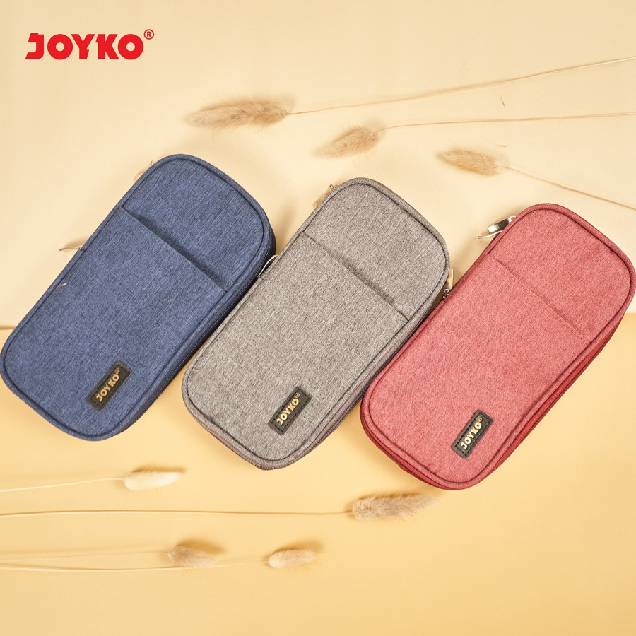 Pencil Case Kotak Tempat Pensil Kain Joyko PC-5004