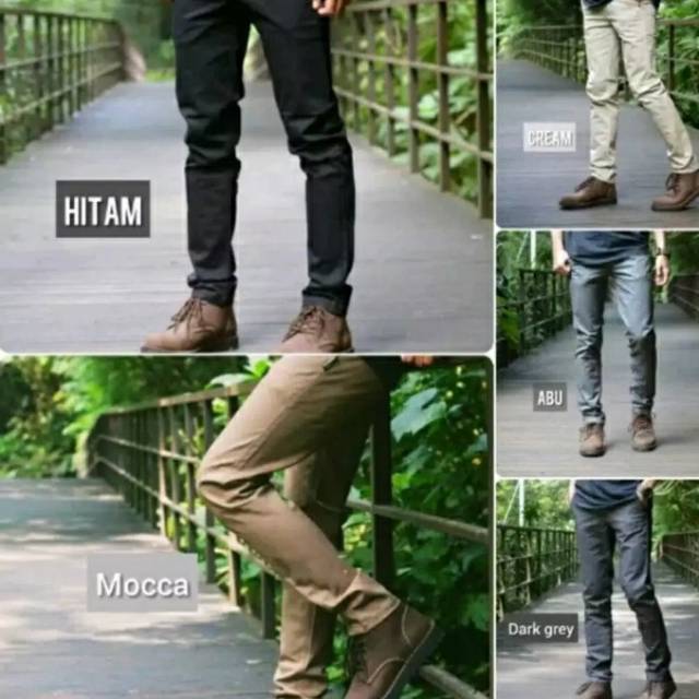 Sz 27-38 Celana Pria GANTLEMEN BOY Normal Size ARM Man Sobek Bikers Wisker Distro Softjeans