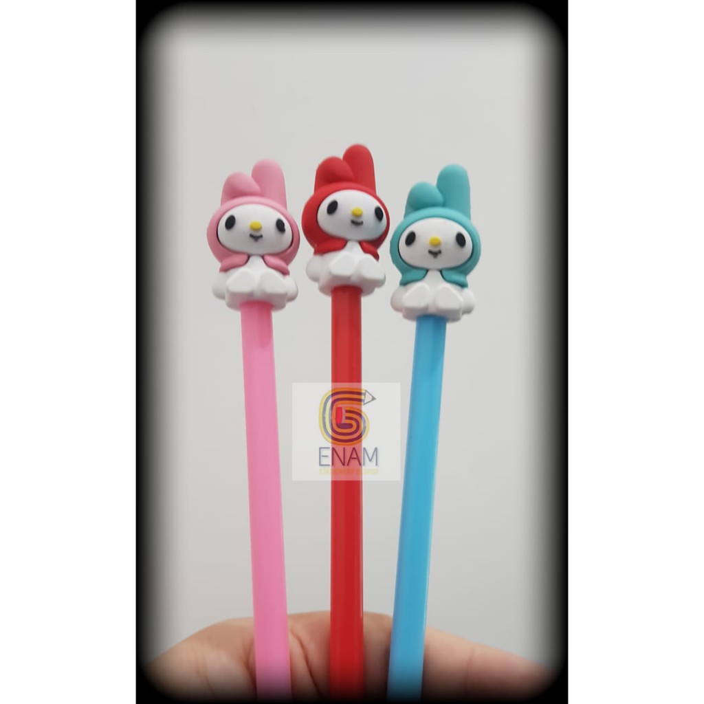 

Pen Gel Bentuk Melody 3 Warna 9092 1Pcs
