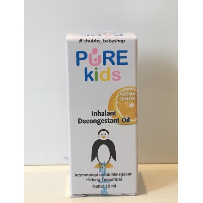 ure Kids Inhalant Decongestant Oil 10ml - Pelega Hidung Anak (Ready Varian Aroma)