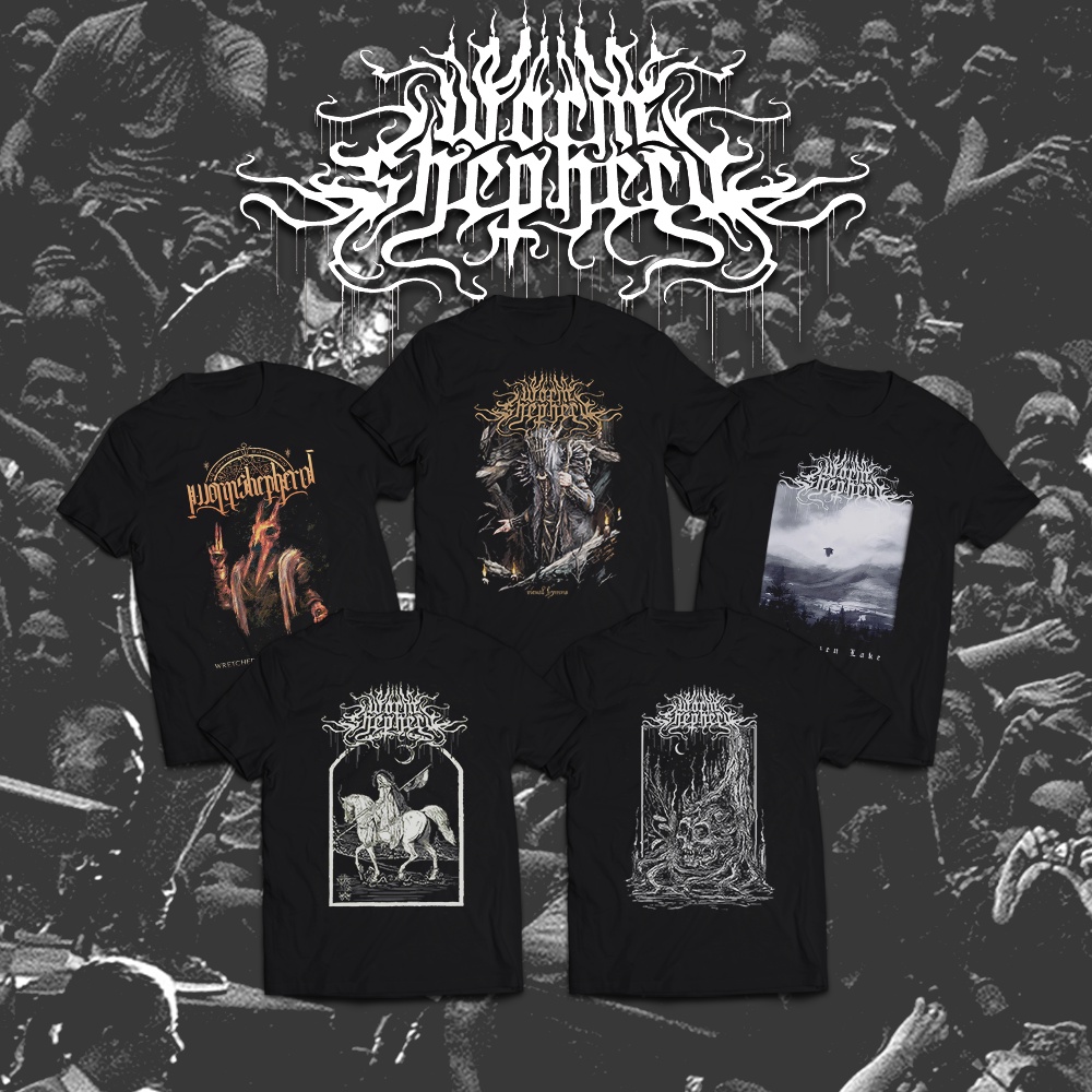 Kaos Band / T-Shirt Worm Shepherd Series / DTG Kornit