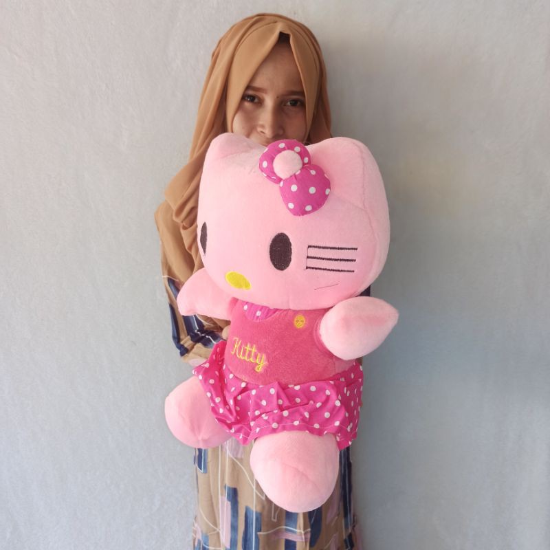 boneka hello Kitty Polkadot TANGGUNG