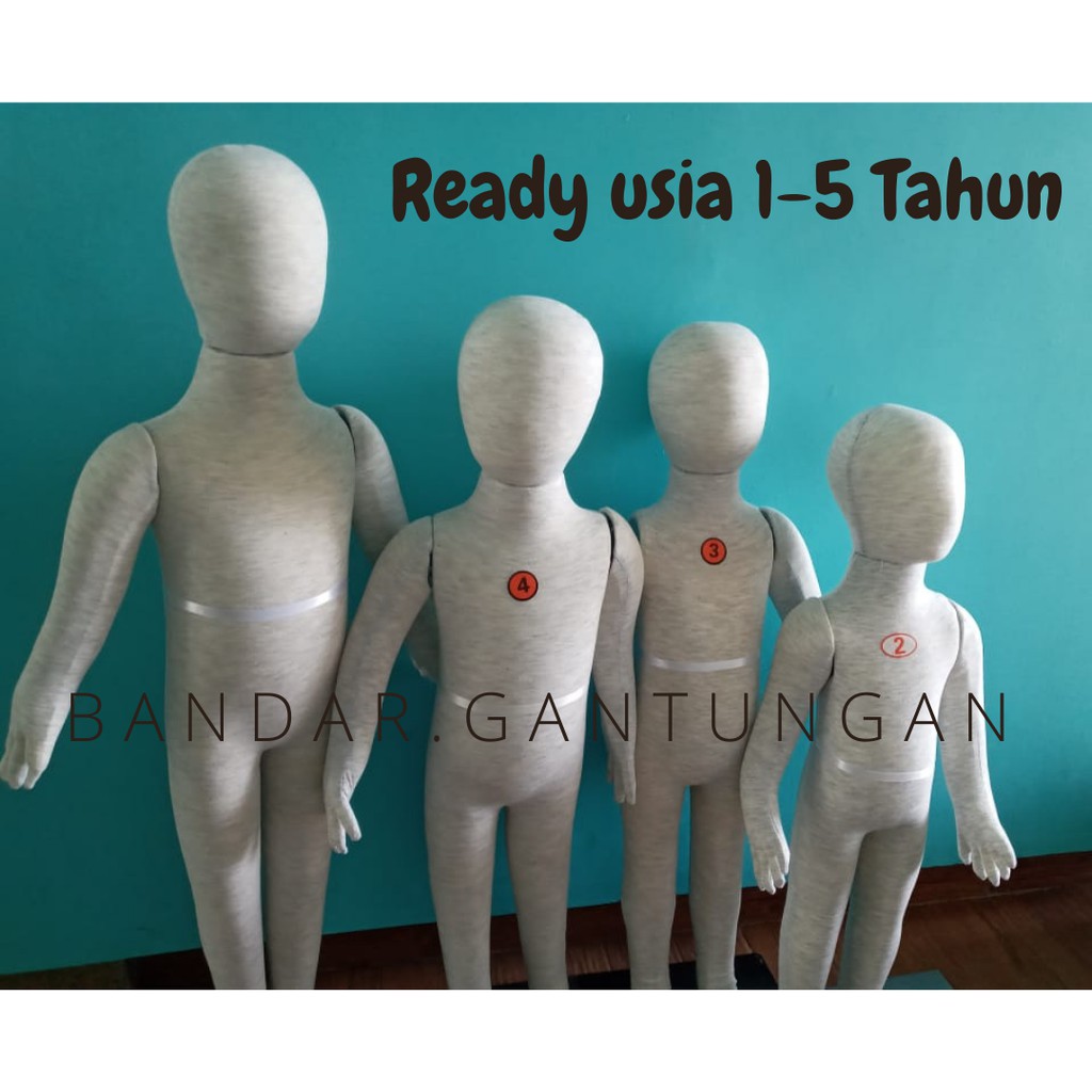 Patung Manekin Full Foam Anak Manekin Foam Busa Manekin Dummy Boneka Jahit -BH