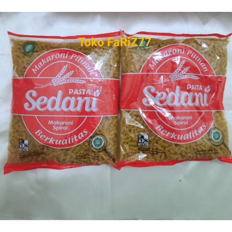 

MAKARONI SPIRAL SEDANI REBUS MENTAH 1 KG