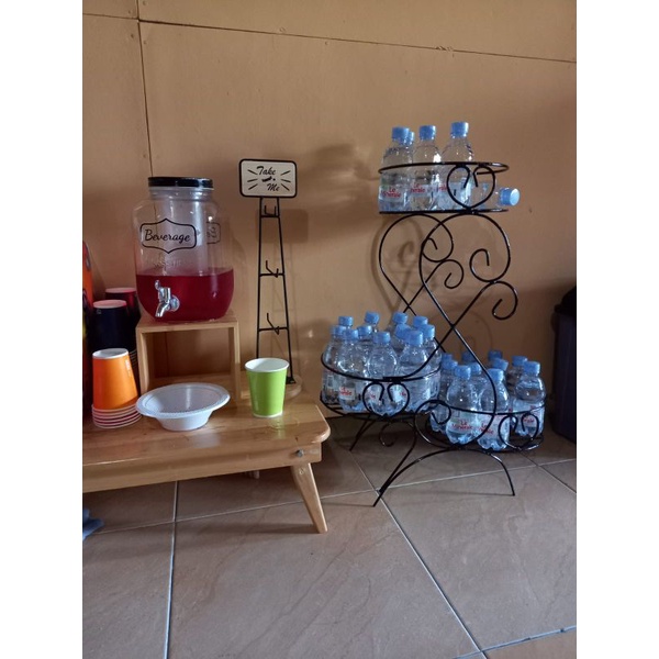 RAK MINUMAN LEBARAN  RAK SERBAGUNA