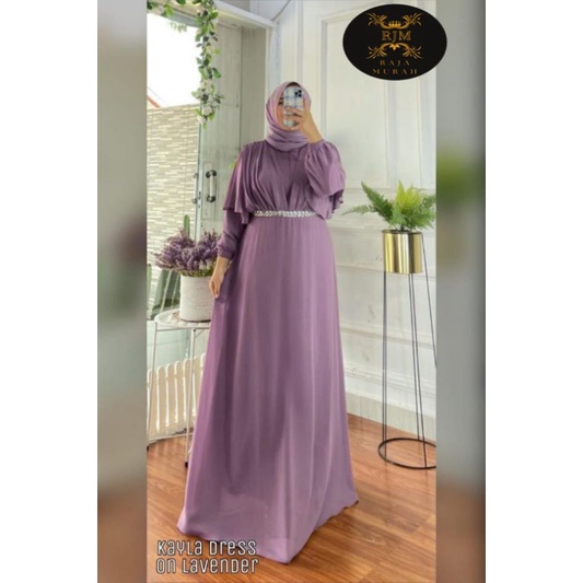 gamis mutiara Malaysia gamis busui mewah full Ceruty