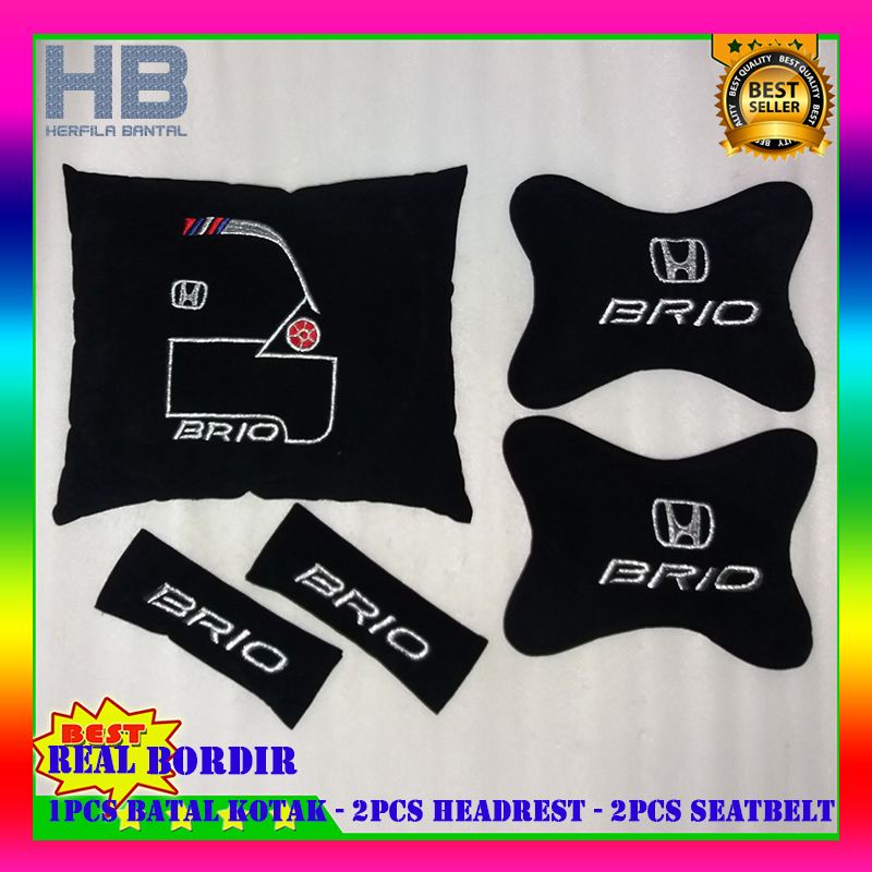 Bantal Mobil Honda Brio aksesoris interior mobil brio