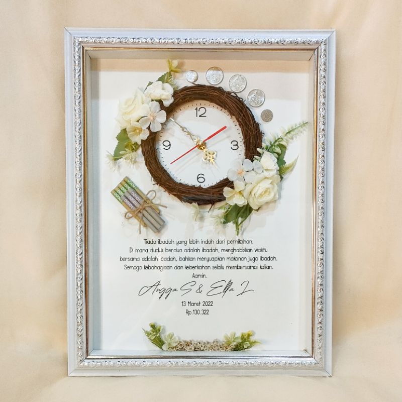 mahar murah | mahar jam | mahar pernikahan | kado nikah | bingkai mahar pernikahan | seserahan