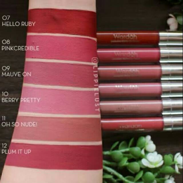 Wardah exclusive matte lip cream no.9