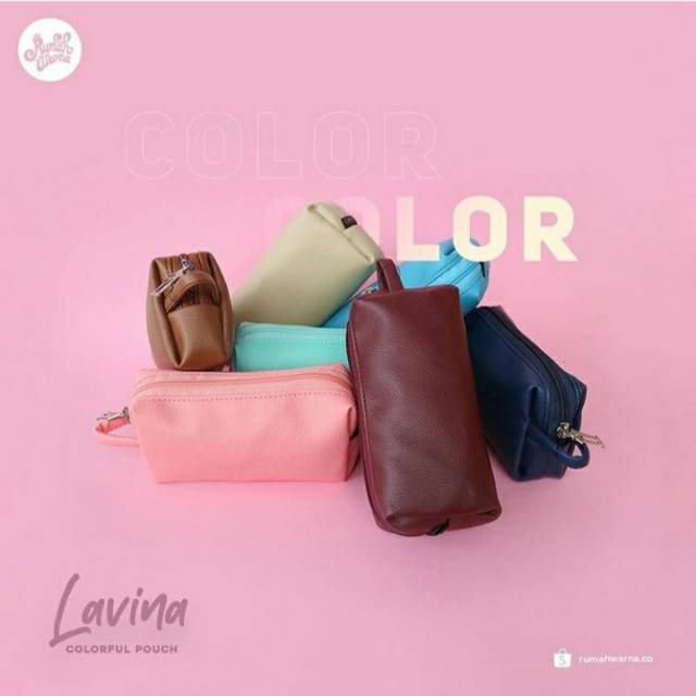 Pouch Lavina Rumah Warna