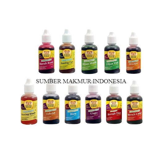 PEWARNA MAKANAN KOEPOE KOEPOE 30 ML - ECERAN