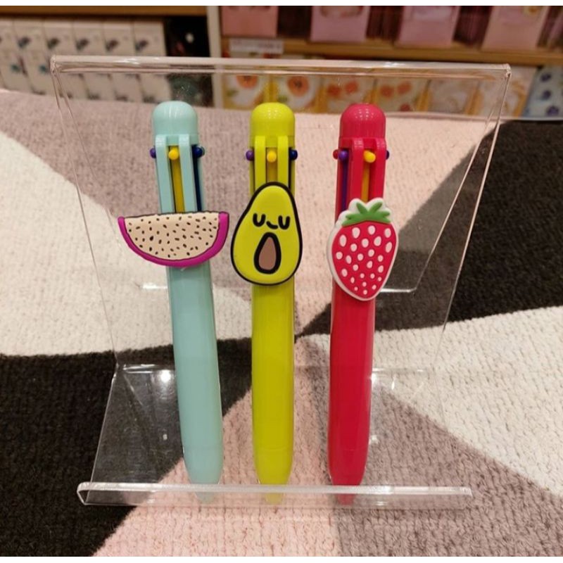 

3wrn MINISO BOLPOINT FRUIT SERIES 6 COLORED