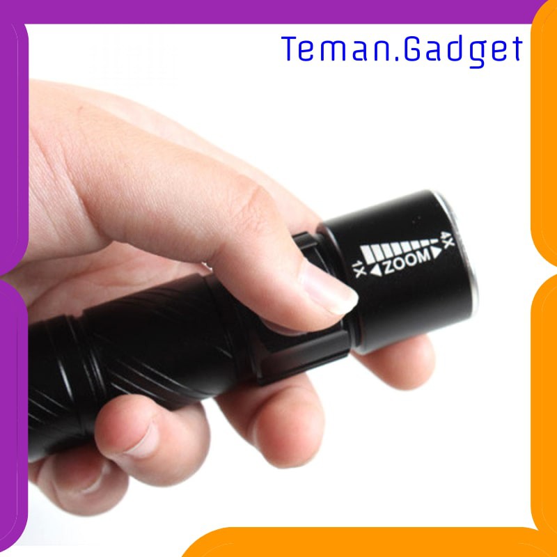 TG-IE191 TaffLED Senter LED Mini USB Rechargeable Q5 LED 2000 Lumens