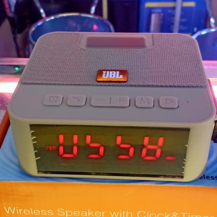 SPEAKER BLUETOOTH MINI SPIKER AKTIF SEPIKER PORTABLE MURAH SOUND MINI WIRELESS DIGITAL LED JS40