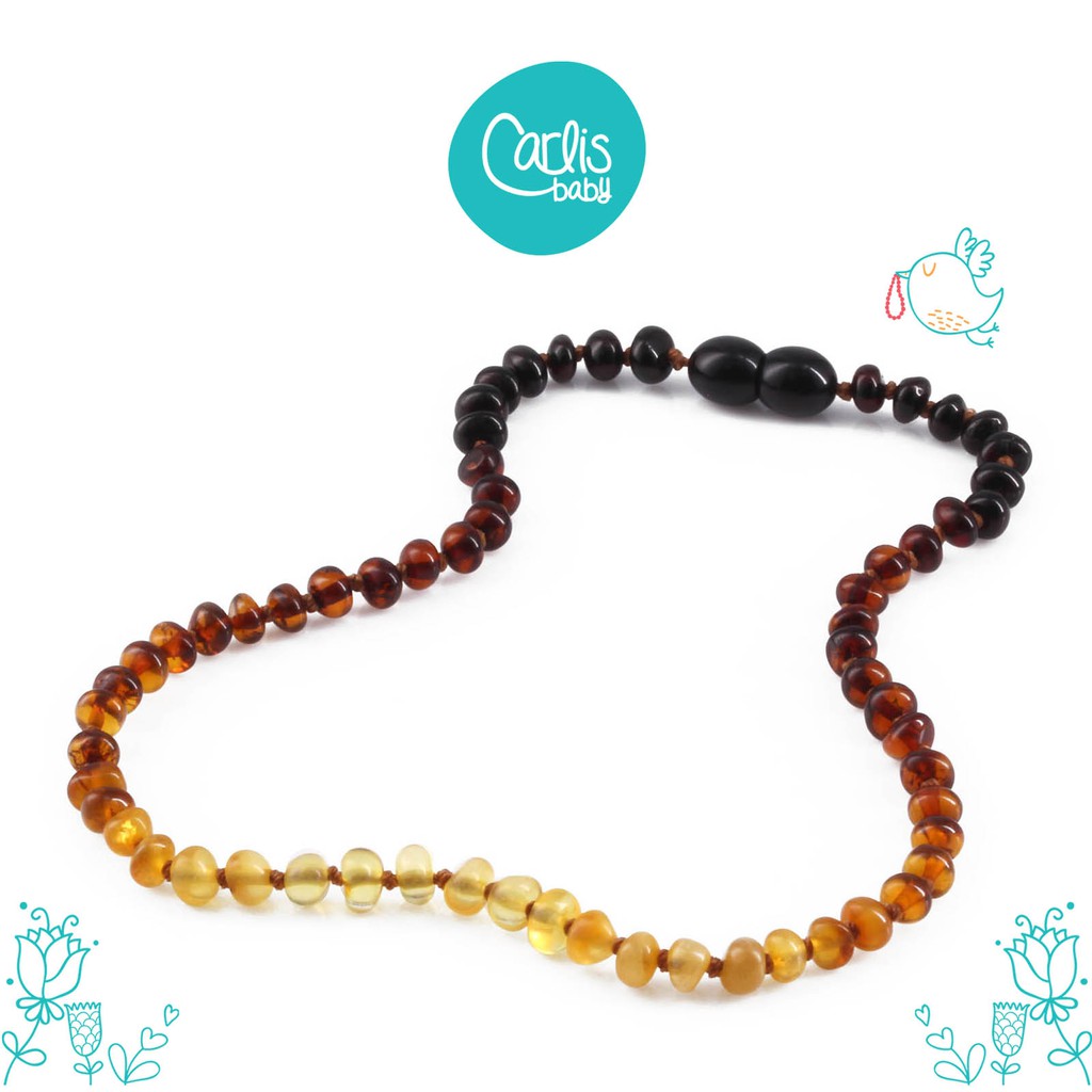 CE152 Kalung Amber Tumbuh Gigi Bayi By Carlis Baby