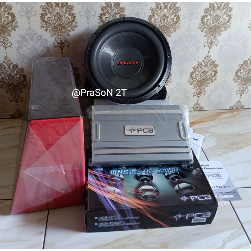 Paket Audio Mobil PCA Embassy 12inch