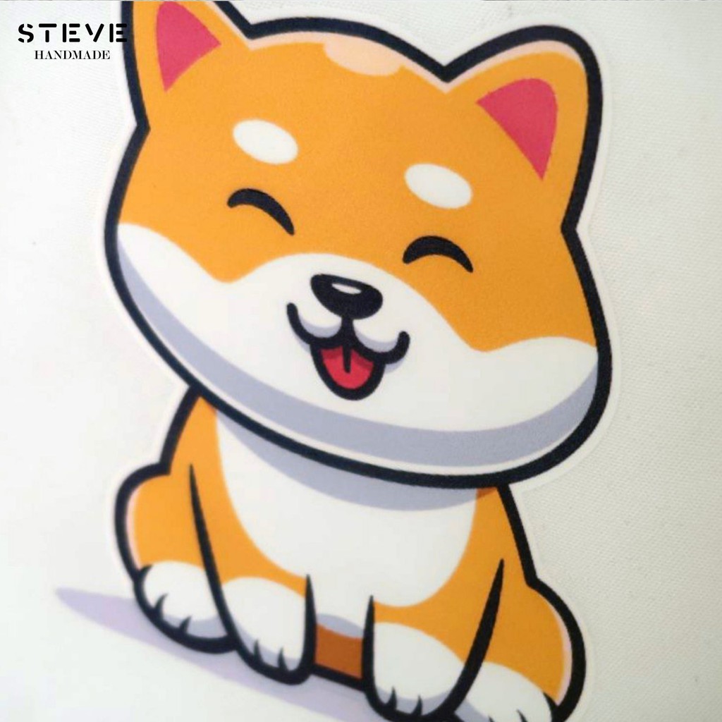 AR Tote Bag Augmented Reality Design Dog Shiba Inu TB3337 Tas Canvas Premium Custom Nama