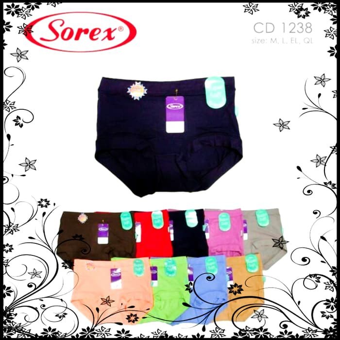 Celana Dalam (CD) Wanita Super Soft Merek Sorex 1238