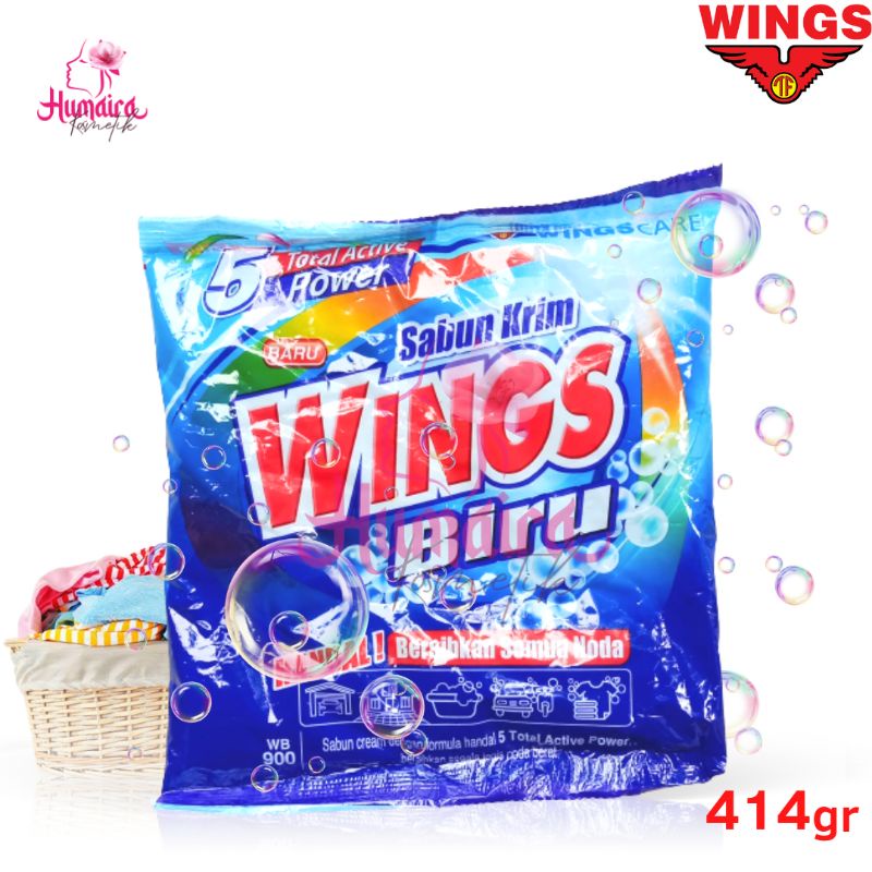 Wings Biru Sabun Cream Colek 900 wb / 380 gr