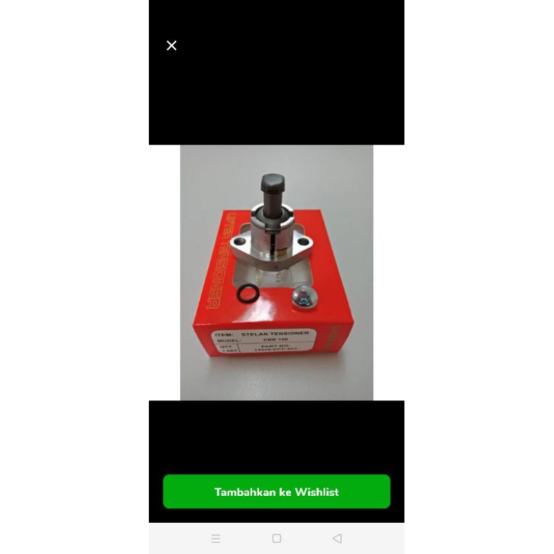 tonjokan keteng stelan tensioner keteng cbr 150. cb 150r . supra . gtr . son