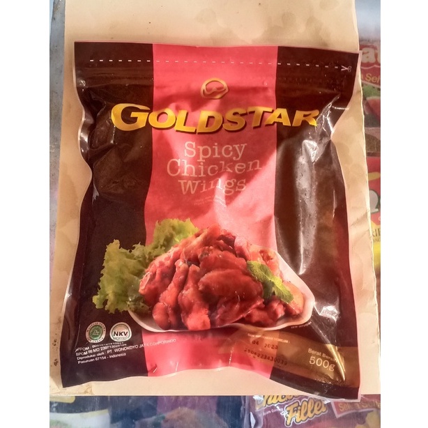 

GOLDSTAR SPICY CHICKEN WINGS 500g