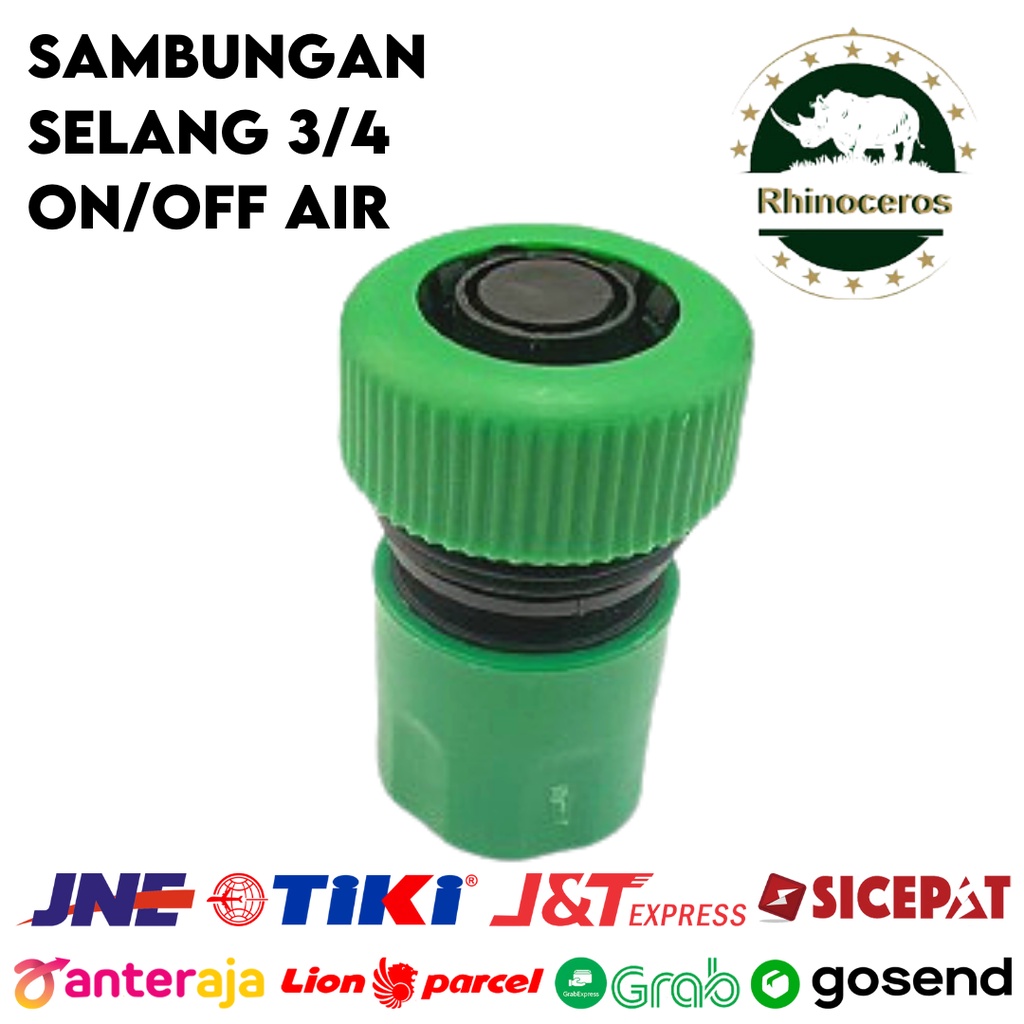 Sambungan 3/4 ON / OFF Air