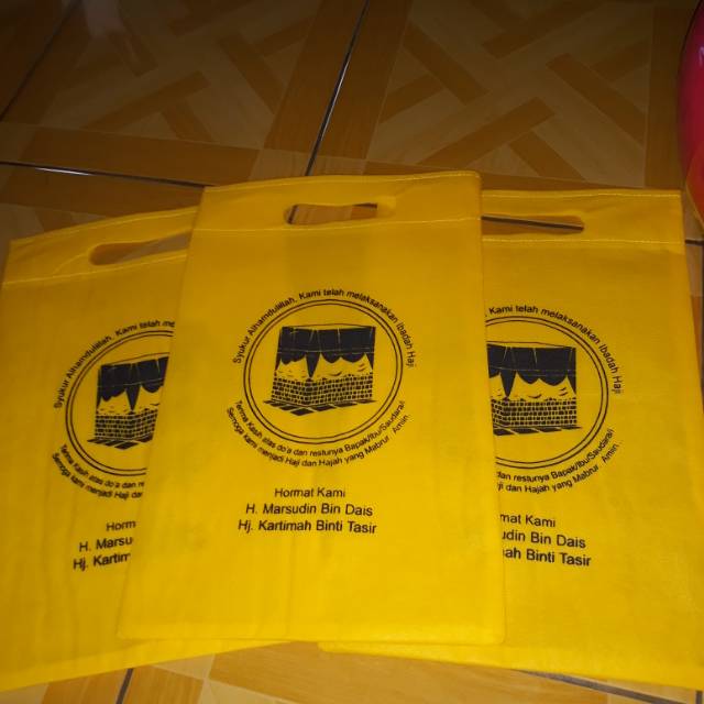 

F (23x33) souvenir pernikahan/tas promosi/tas wedding/souveir haji/tas kemasan