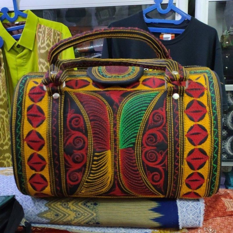 Tas baby koper kecil khas Aceh | Tas motif Aceh | Tas pintu Aceh