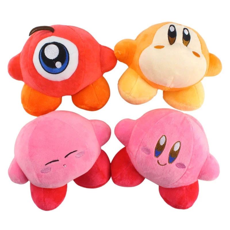 14cm Mainan Kirby Adventure Plush Soft Doll Mini Stuffed Animals Toys Child Gift Home Decoration Boneka