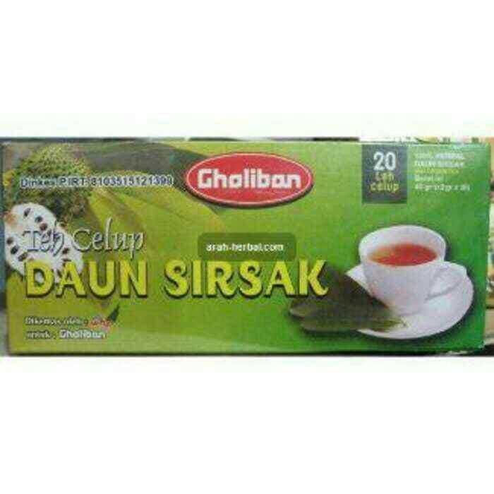 

✅ Teh Celup Daun Sirsak Gholiban