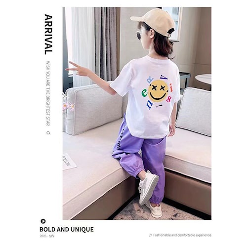 Baju Anak Perempuan Import setelan Anak Cewek Korea Kode G - 21 K43