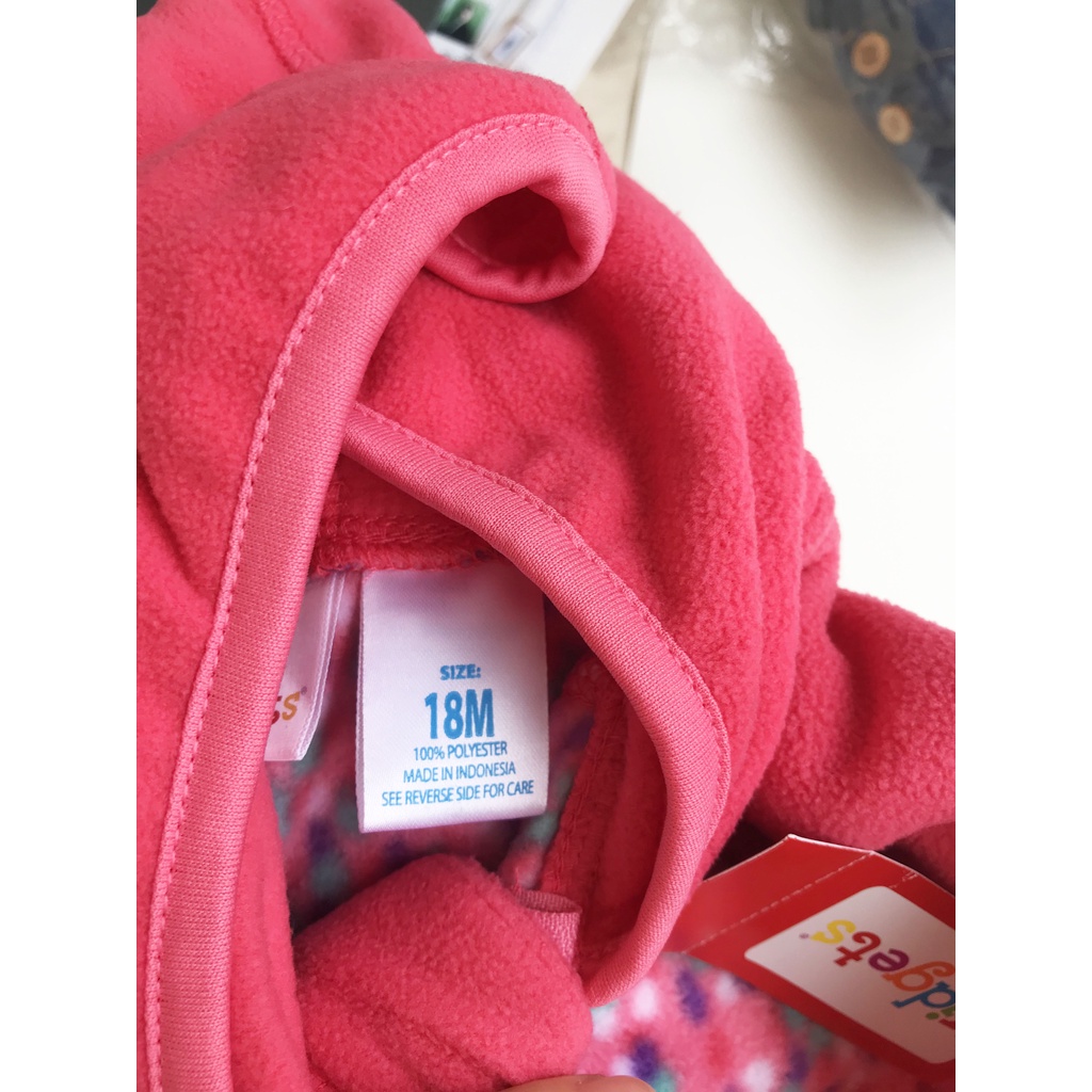 Jaket Anak Bayi Perempuan Umur 1 Tahun Fashion Outerwear / Qualitas Eksport Eropa Amerika