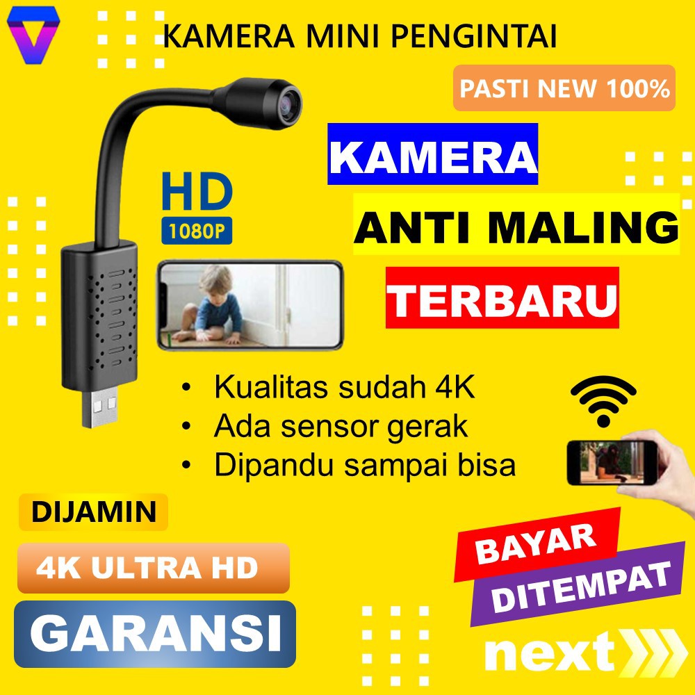 KAMERA PENGINTAI MINI TERSEMBUNYI CAMERA CCTV KECIL WIFI MINI PULPEN SPY CAM PENGINTIP FULL HD MURAH