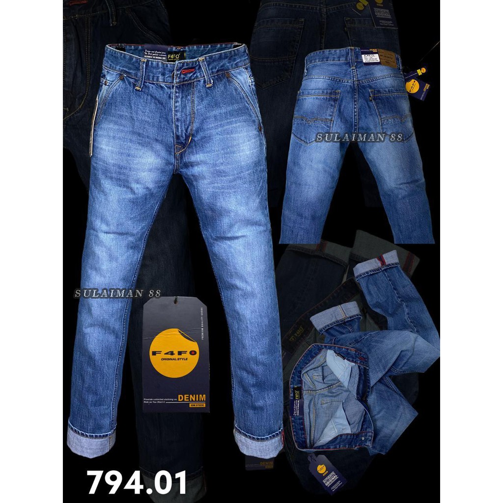 CELANA PANJANG FAFO DENIM-CELANA JEANS PRIA ORIGINAL-CELANA PANJANG LEVIS PRIA