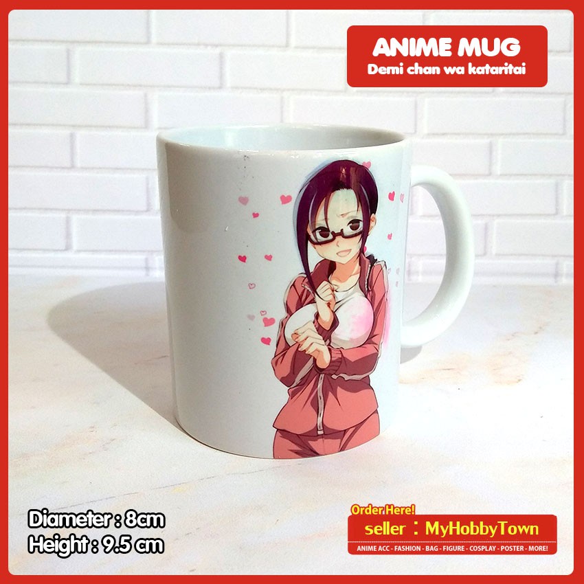 Mug Anime Demi Chan Wa Kataritai